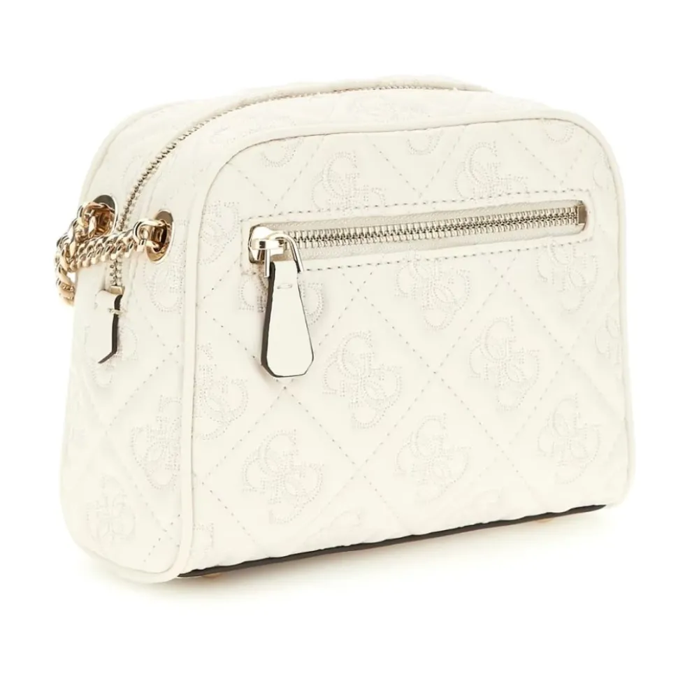 Adelasia Multi Comp Off White Skuldertaske