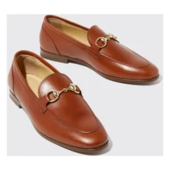 Alessandra Cognac Loafer