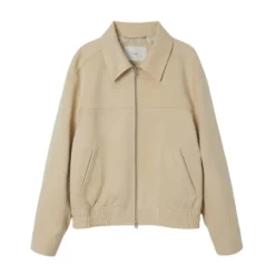 Alter-Suede Collared Blouson