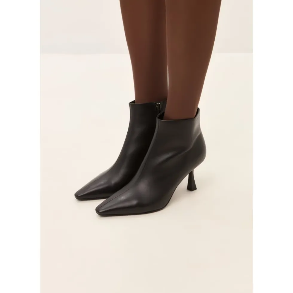Ankelstøvler med Stiletto Hæl Amy - Sort