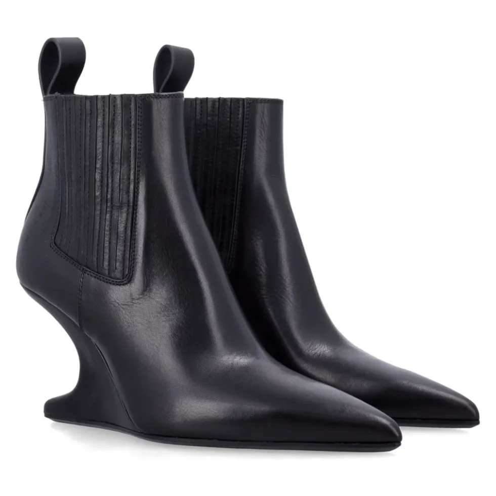 Ankle Sharp Boots