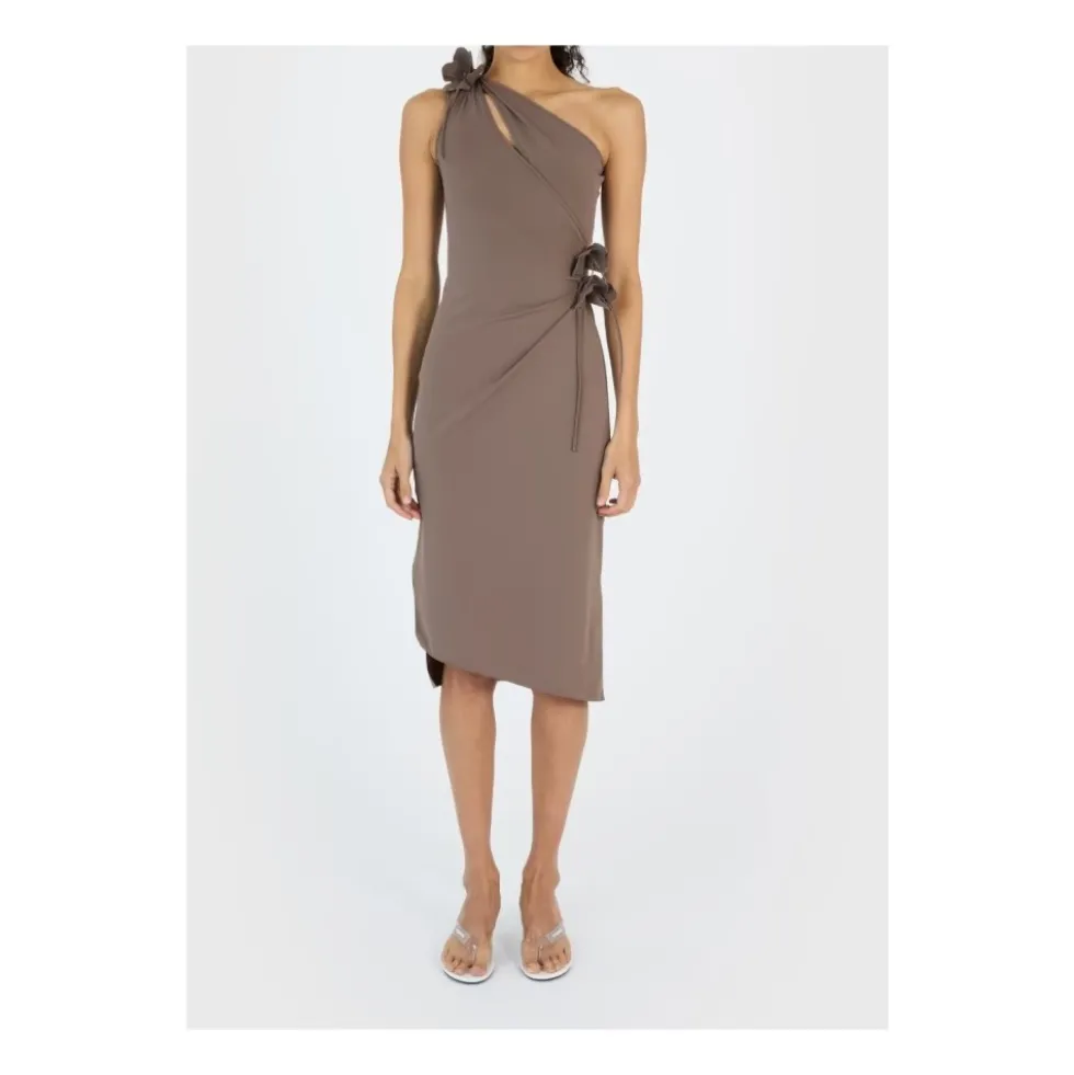 Asymmetrisk One-Shoulder Mini Kjole