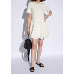 Bell Smooth Leather Flat Sandaler
