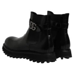 Belted Logo Chelsea Boots