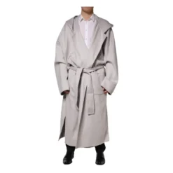 Belted Long Trench Coat