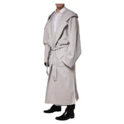 Belted Long Trench Coat