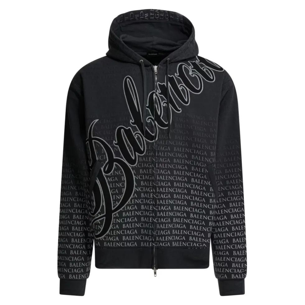 Big B Oversized Zip-Up Hoodie