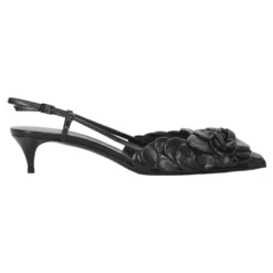 Blomstrede Pointy Toe Slingback Pumps