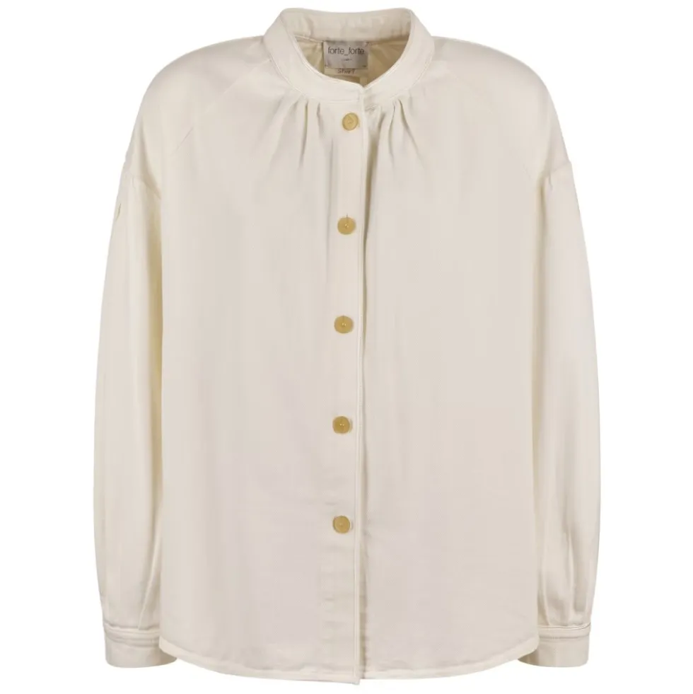 Boheme Overshirt i Flydende Bomuld