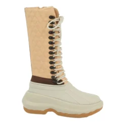Boots med quiltet mønster