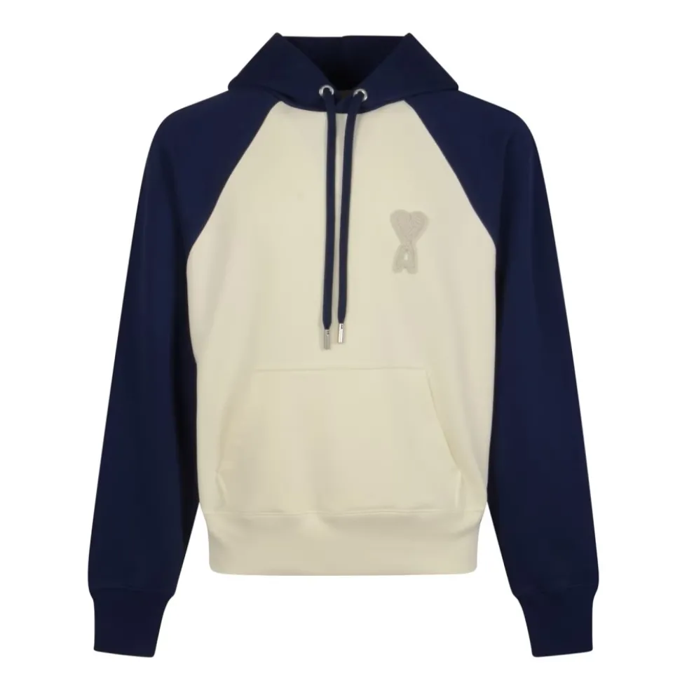 Boxy Fit Hoodie Med Ami De Coeur Strikket Patch