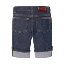Børn Blå Jeans med Web Motif