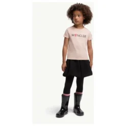 Børn Pink T-shirt Ærme Patch Logo