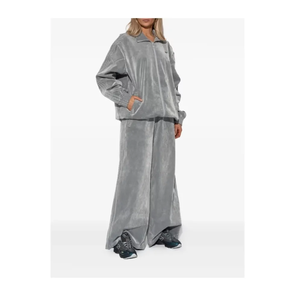 Brushed Twill Oversized Firebird Track Pants