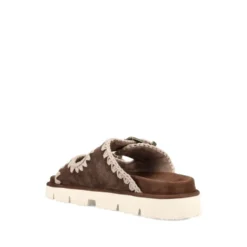Buckle Crocheted Sandaler