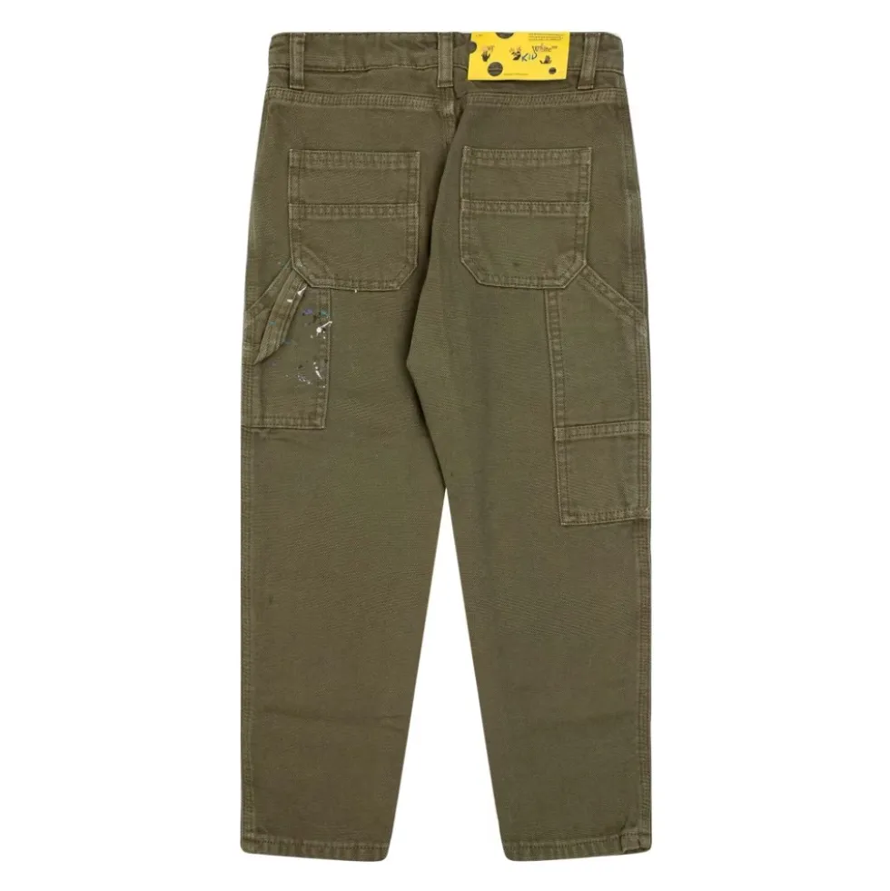 Bukser med malerisk detalje