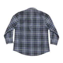 Camicia in cotone e lyocell check
