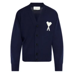 Cardigan med logo