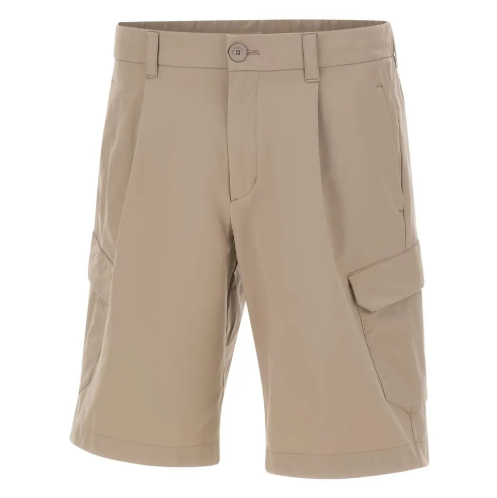 Cargo shorts med læg