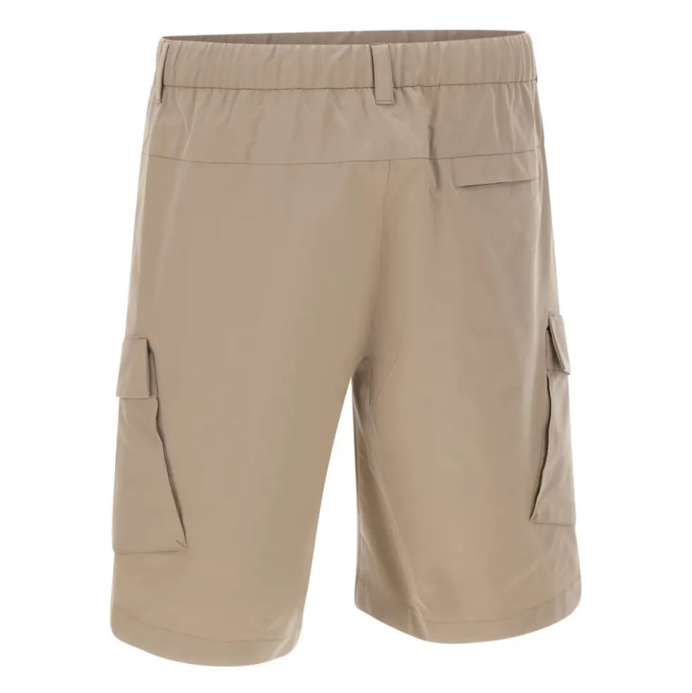 Cargo shorts med læg