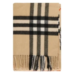 Cashmere Check Scarf