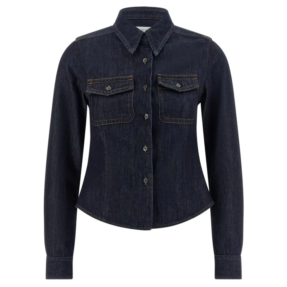 Cellie Den Cotton Denim Shirt