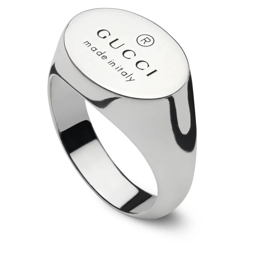Chevalier Ring med Ovalt Mærke
