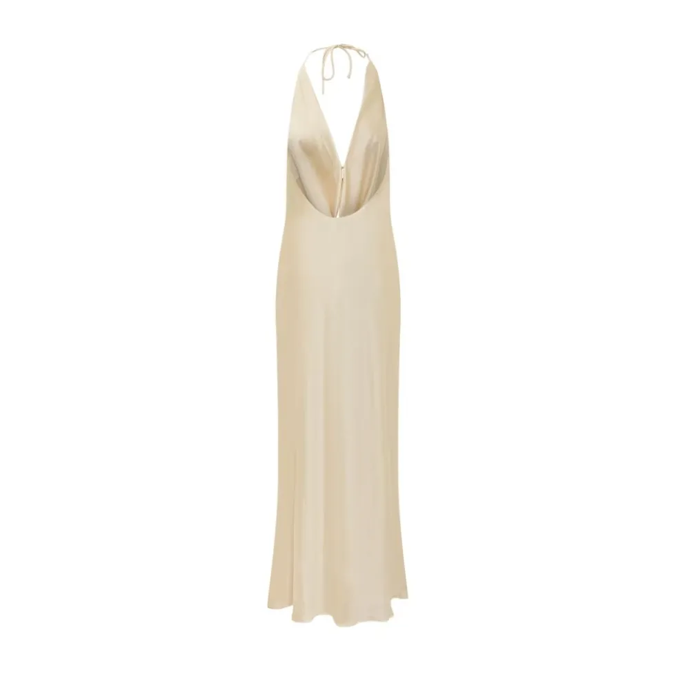Chiffon Halter Dress