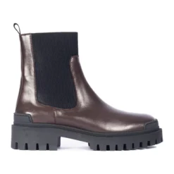 Chunky Chelsea Boot - Brun / Sort