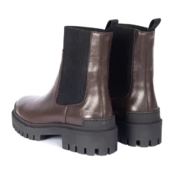 Chunky Chelsea Boot - Brun / Sort