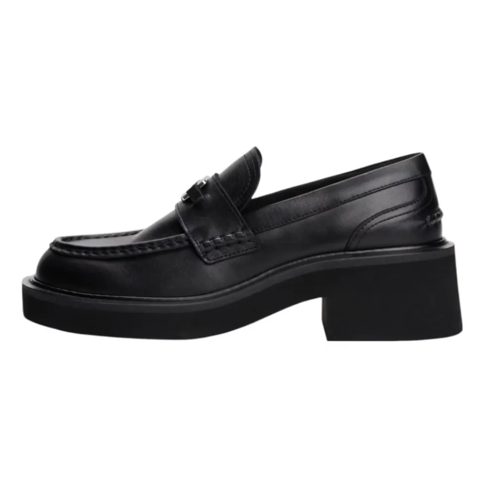 Chunky Heel Loafers
