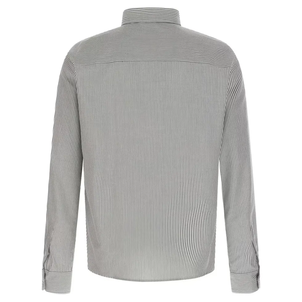 Classic Fit Ami De Coeur Stribet Bomulds Oxford Button-Down Skjorte