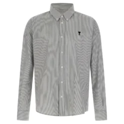 Classic Fit Ami De Coeur Stribet Bomulds Oxford Button-Down Skjorte