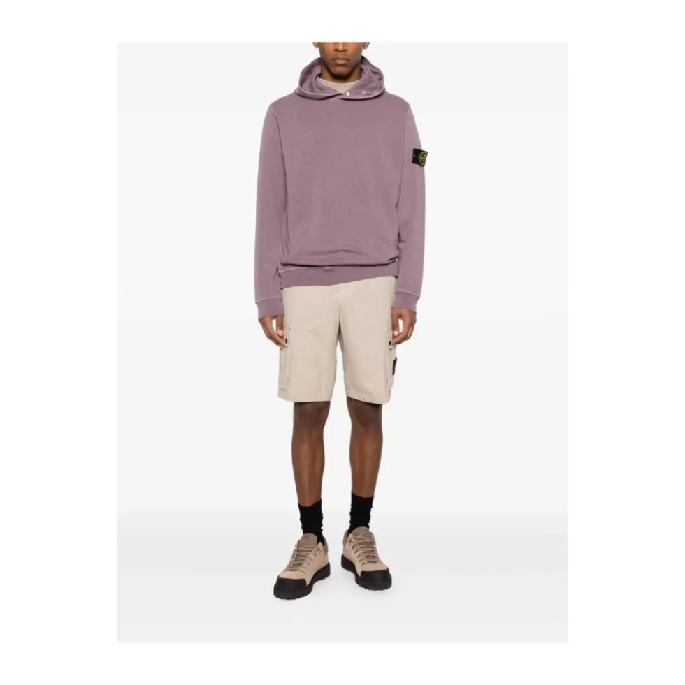 Compass-badge Cargo Shorts