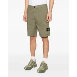 Compass-patch Cargo Shorts