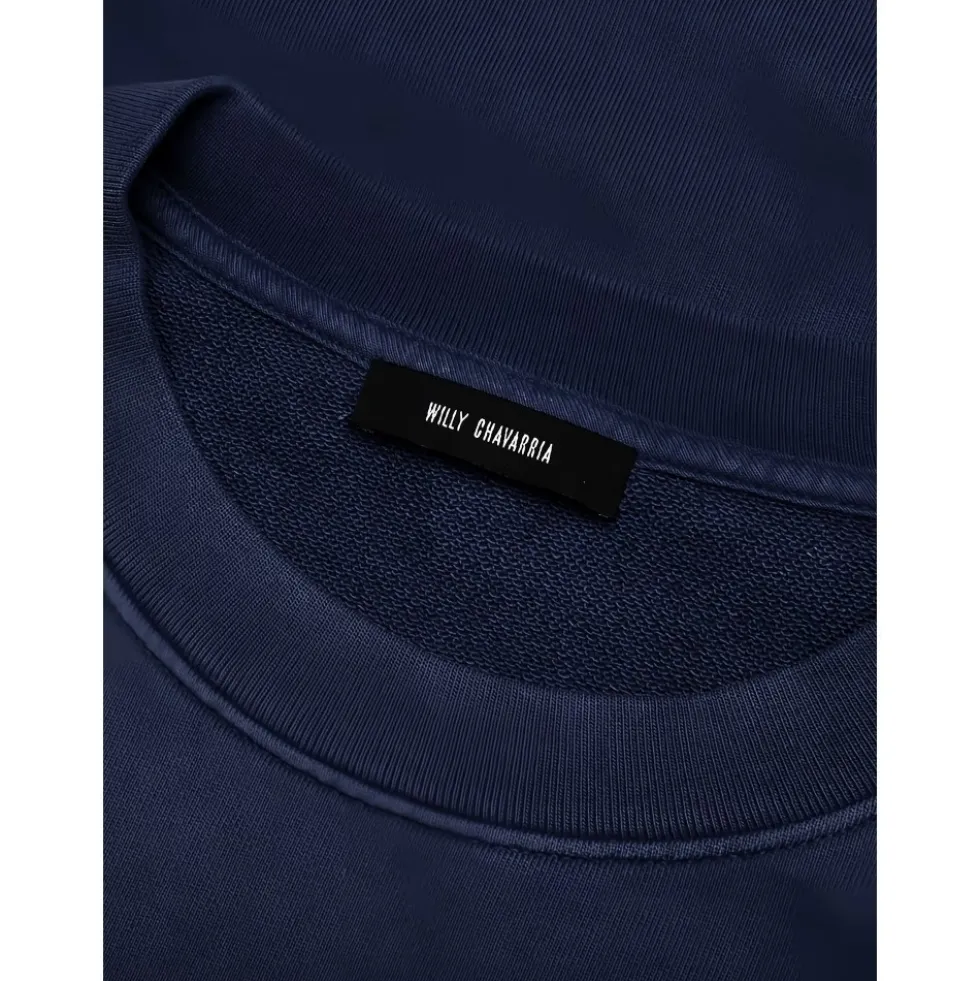Contrast Logo Sweatshirt