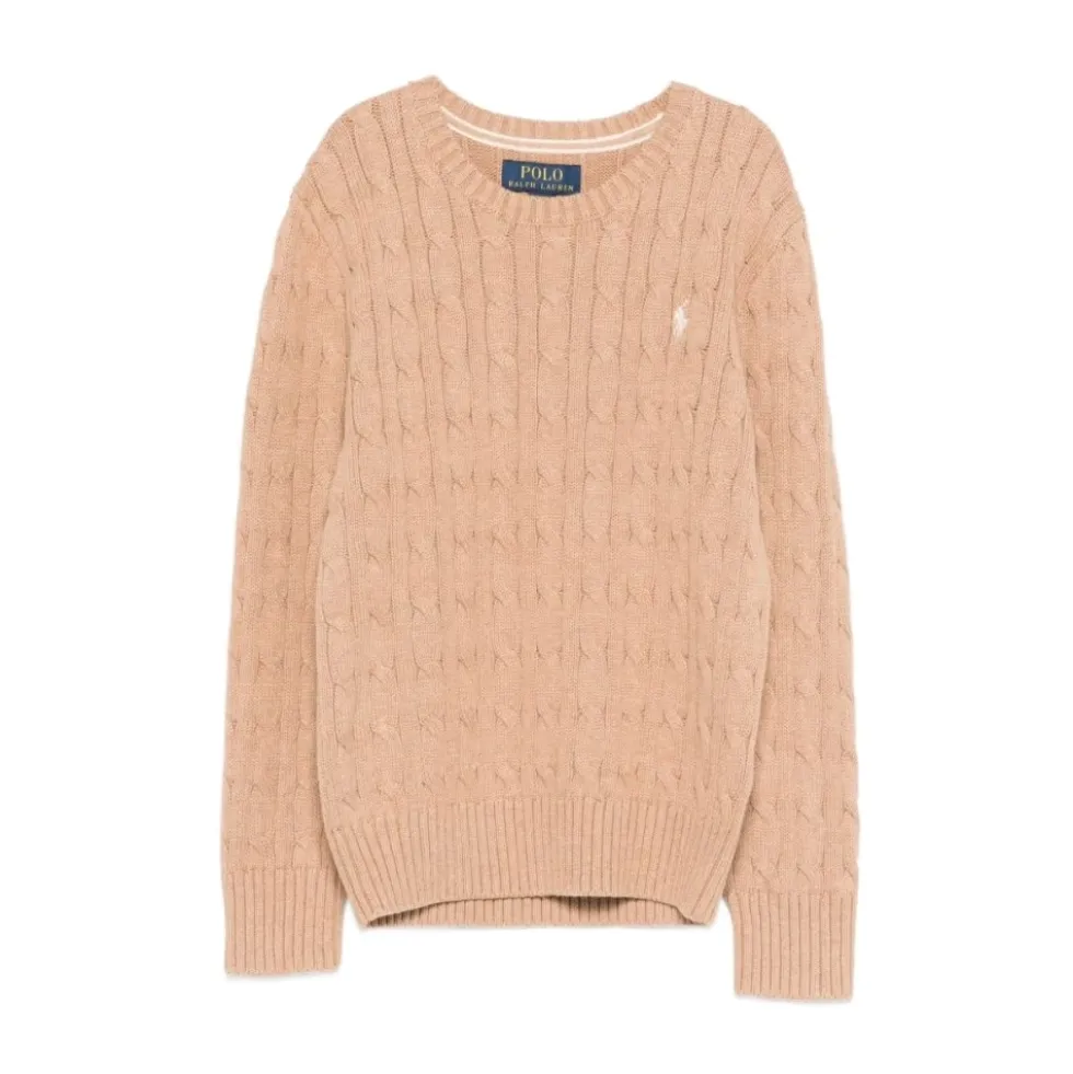 Cotton Cable-Knit Sweater 702674