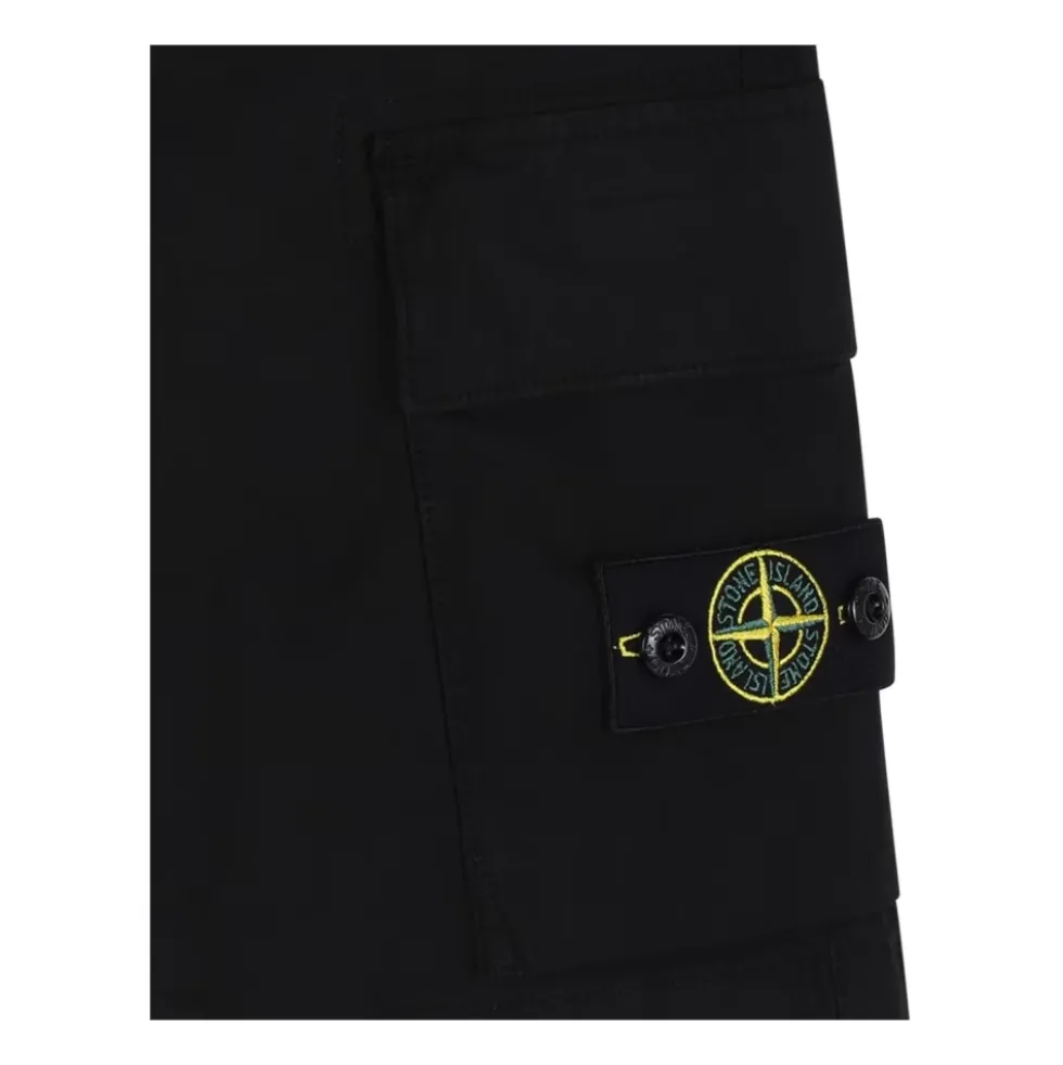 Cotton Cargo Bermuda Shorts