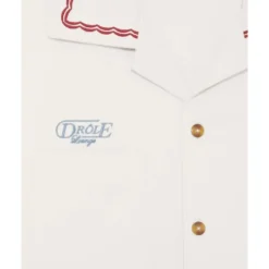 Cotton Cocktail Open Collar Shirt