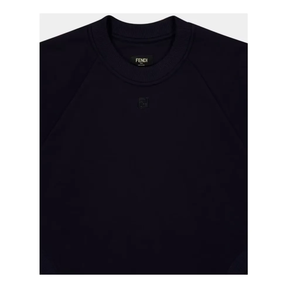 Cotton FF Metal Logo Sweater