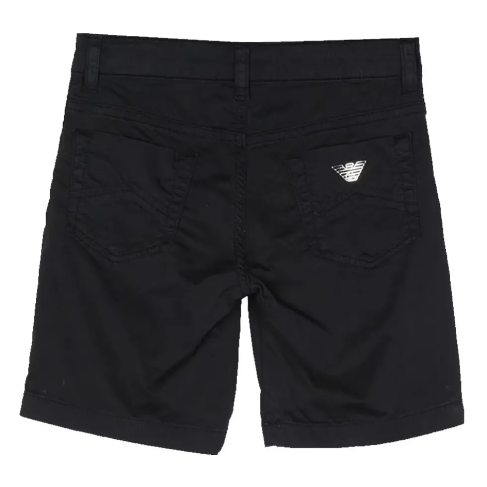 Cotton Five-Pocket Bermuda Shorts