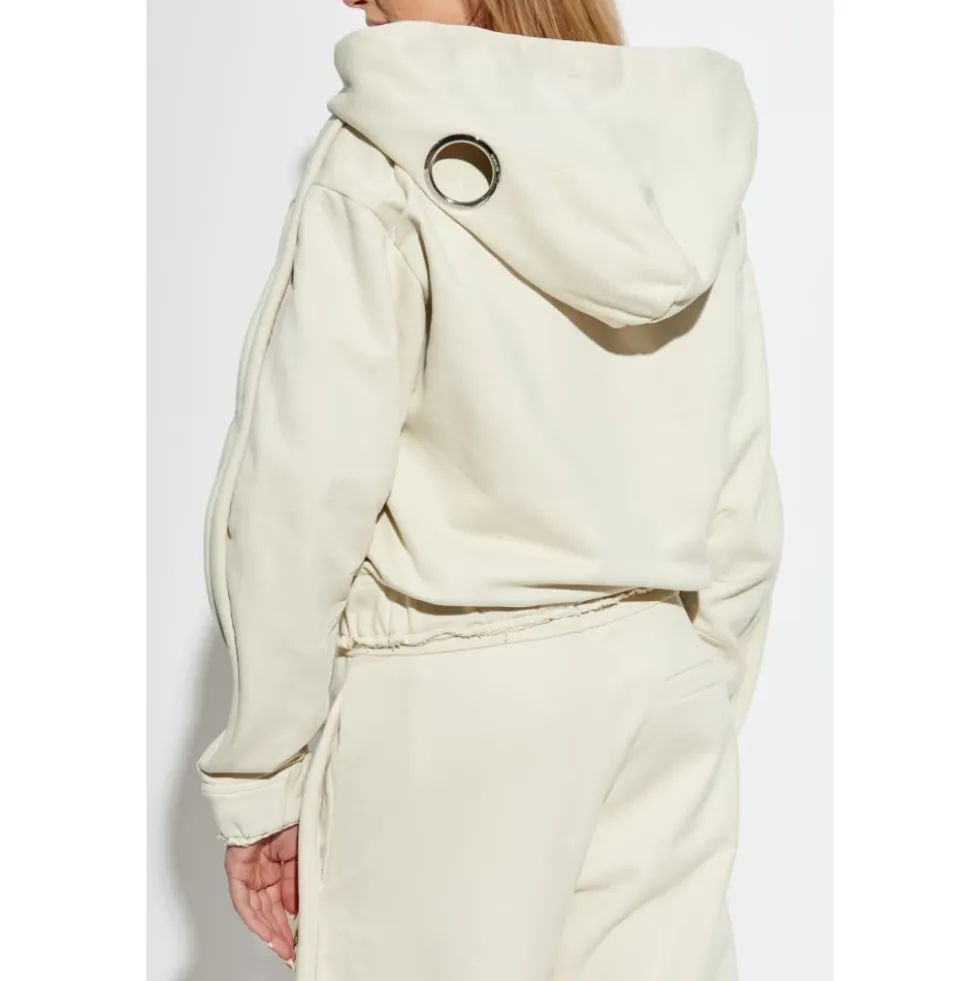 Cream Hoodie