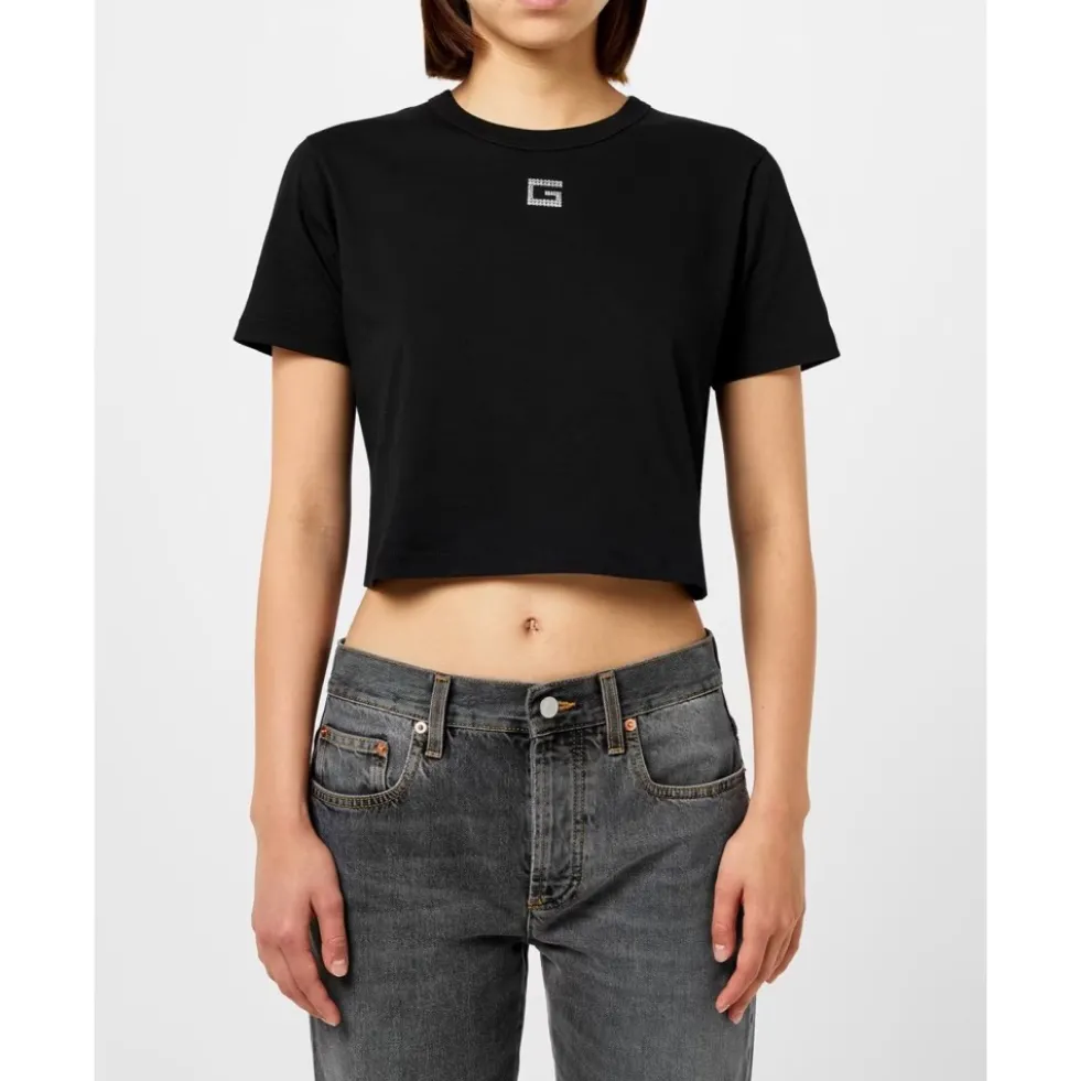 Crystal G Logo Cropped T-Shirt