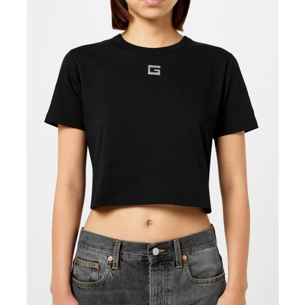 Crystal G Logo Cropped T-Shirt