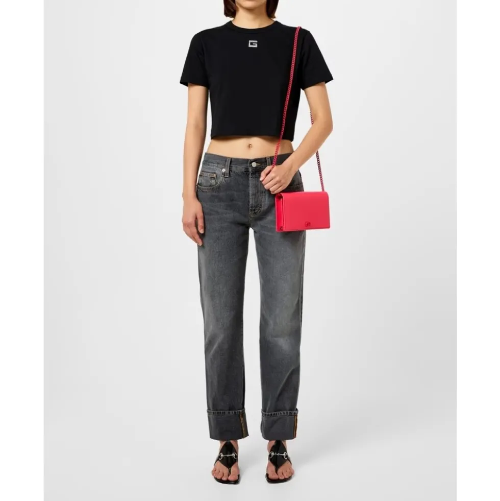 Crystal G Logo Cropped T-Shirt