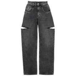 Cut-out Jeans