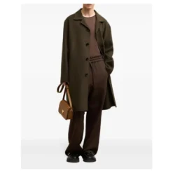 De Coeur Single-Breasted Car Coat