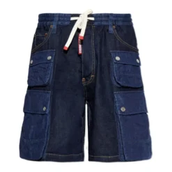Denim Cargo Shorts