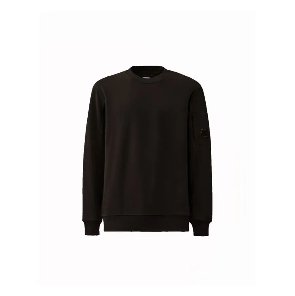 Diagonal Raised Fleece Crewneck Sweatshirt