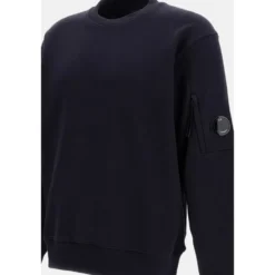 Diagonal Raised Fleece Crewneck Lens Sweatshirt